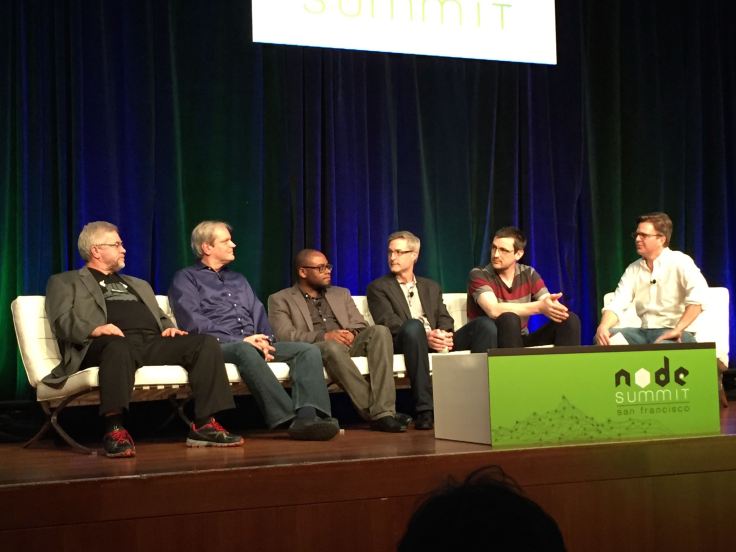 NodeSummit panel with representatives from ???