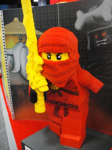 San Diego Comic-Con 2011 - Lego Ninja, The Conmunity - Pop Culture Geek from Los Angeles, CA, USA